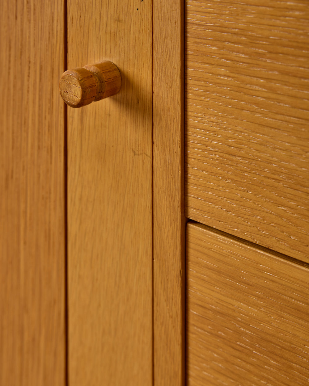 Oak Cabinet with Drawers by Rud Thygesen & Johnny Sorensen