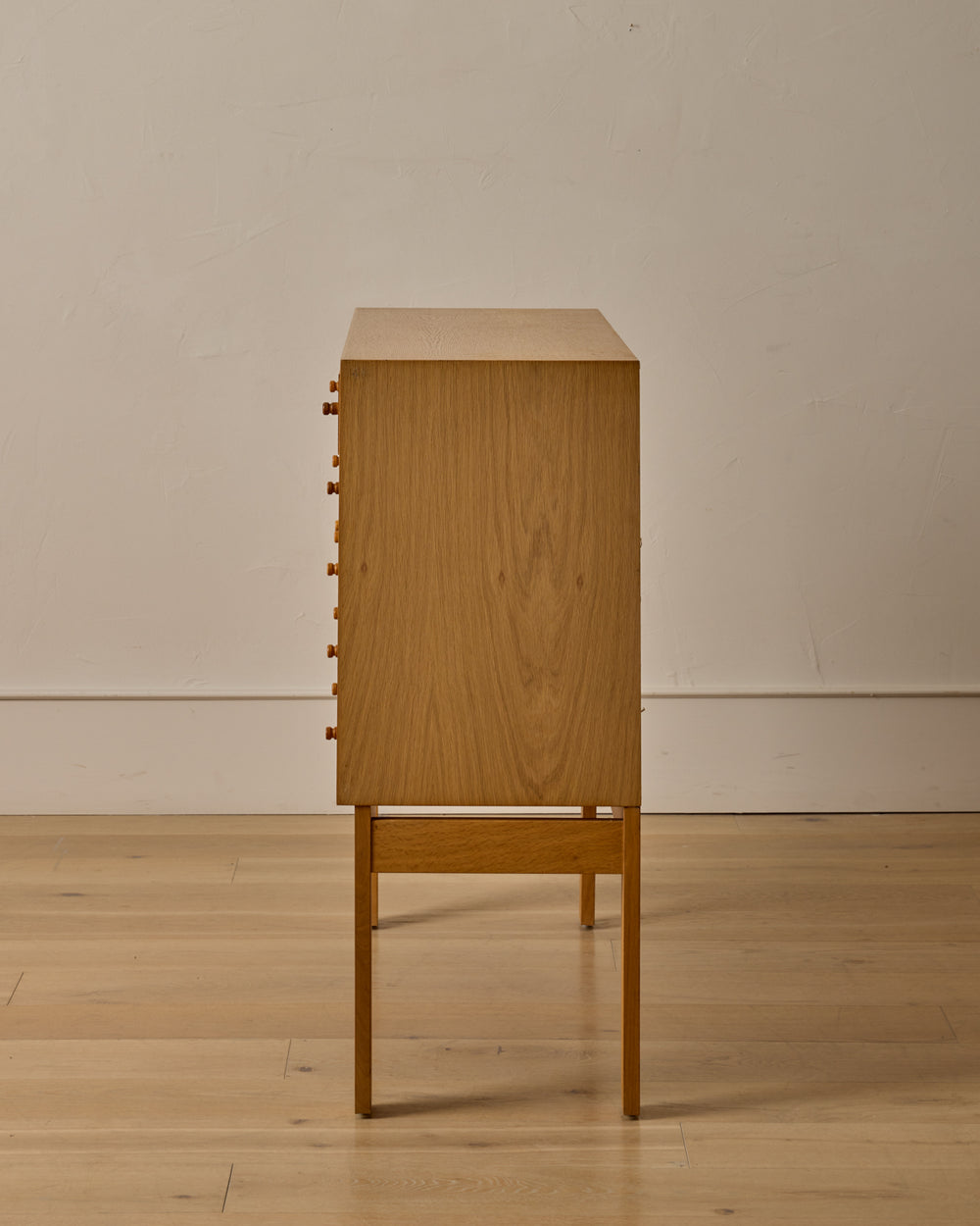 Oak Cabinet with Drawers by Rud Thygesen & Johnny Sorensen