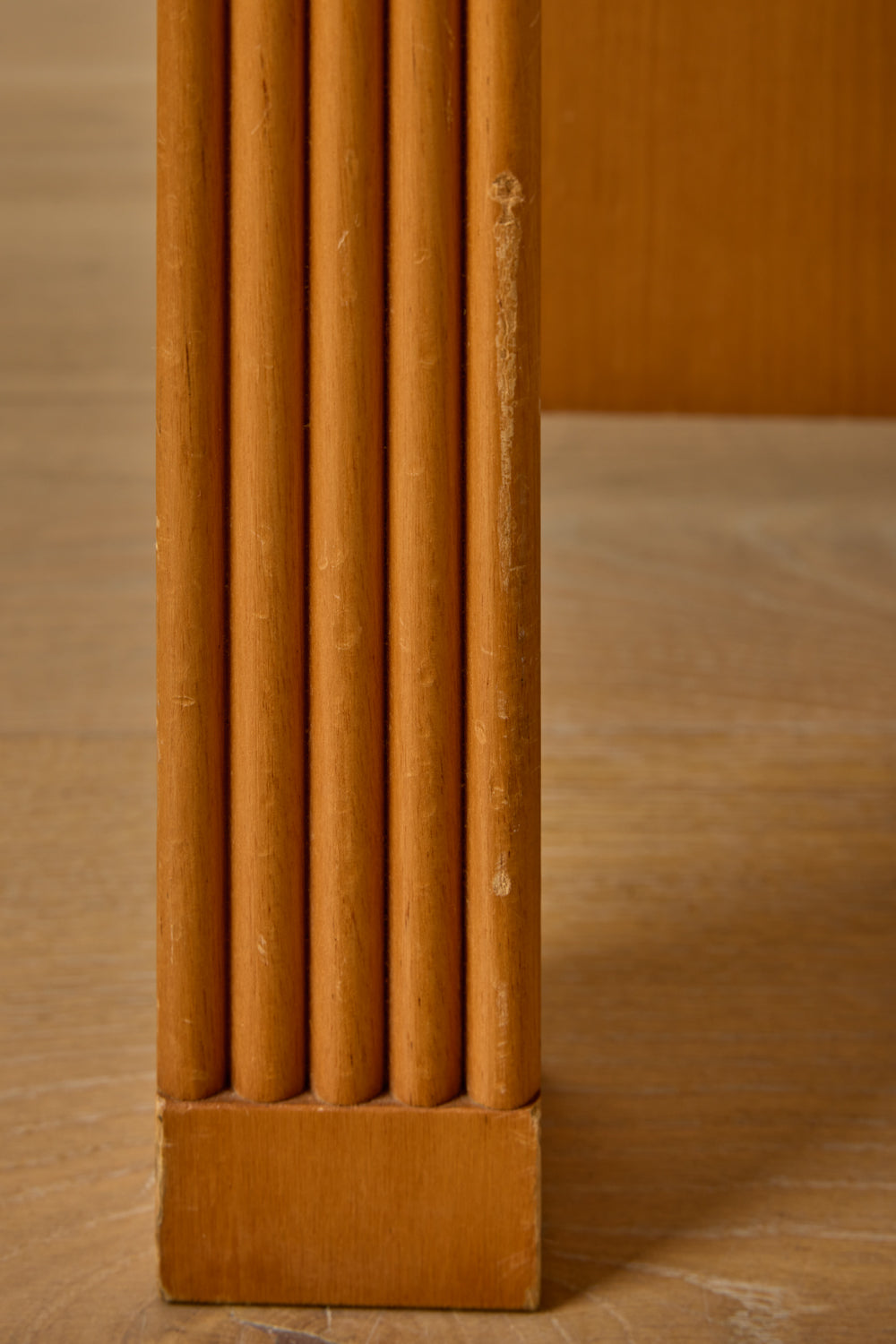 Pair of French Elm Side Tables