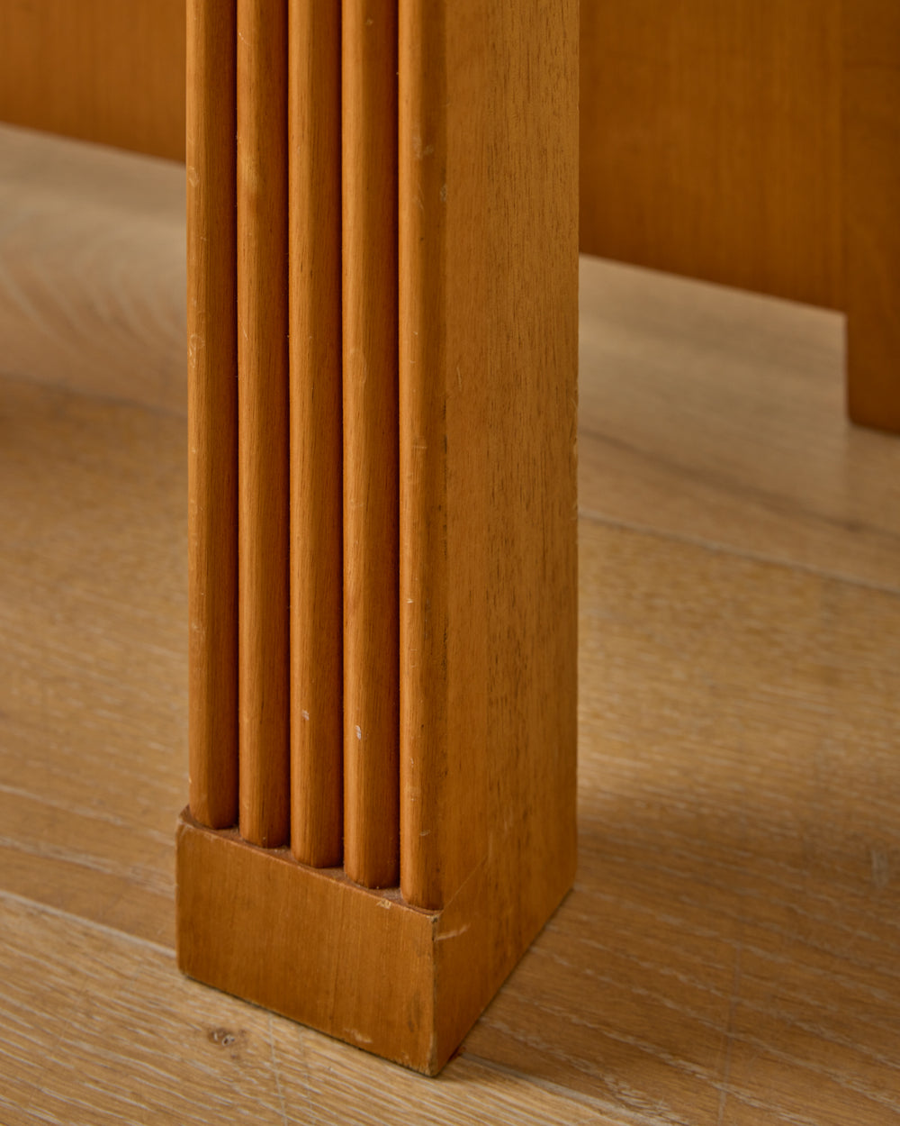 Pair of French Elm Side Tables