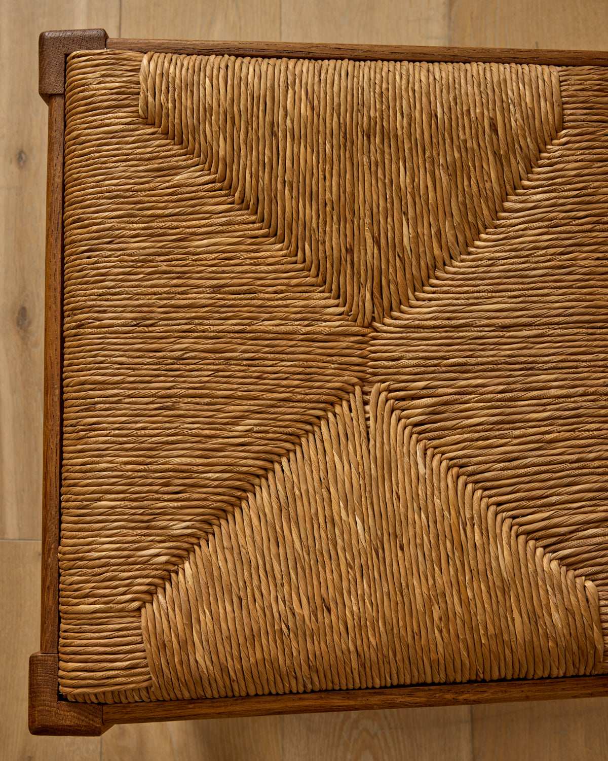 French Oak Dining Chairs - Set 8