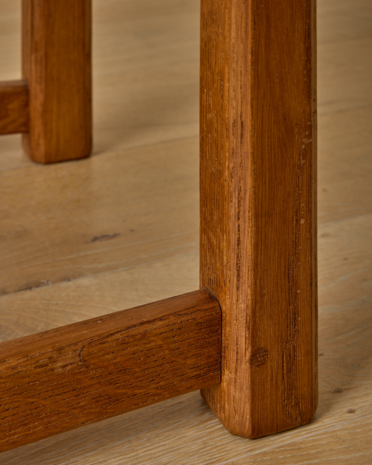 French Oak Dining Chairs - Set 8