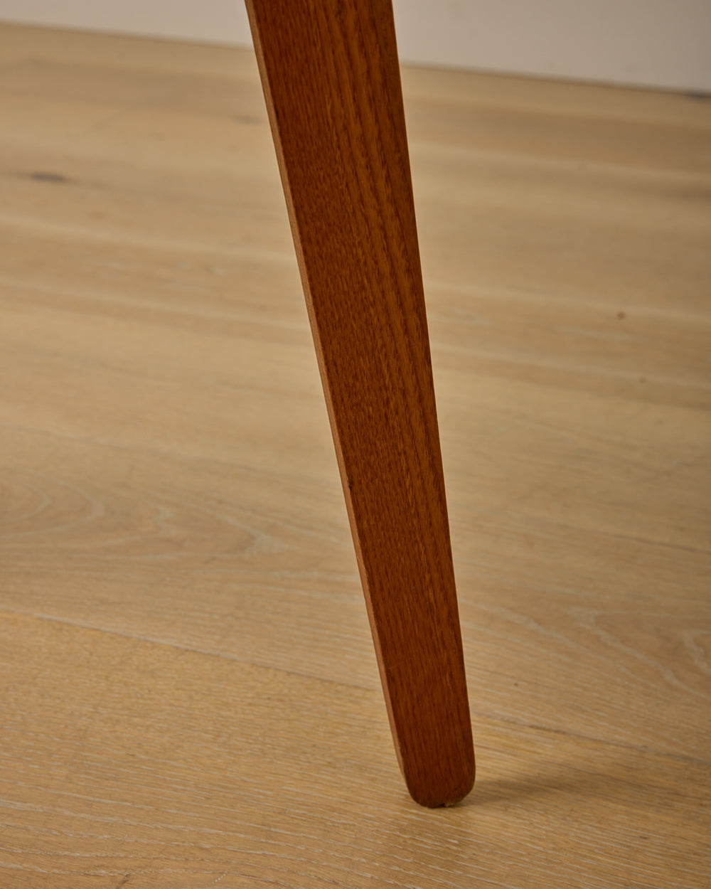 1960s Czech Oak + Glass Coffee Table