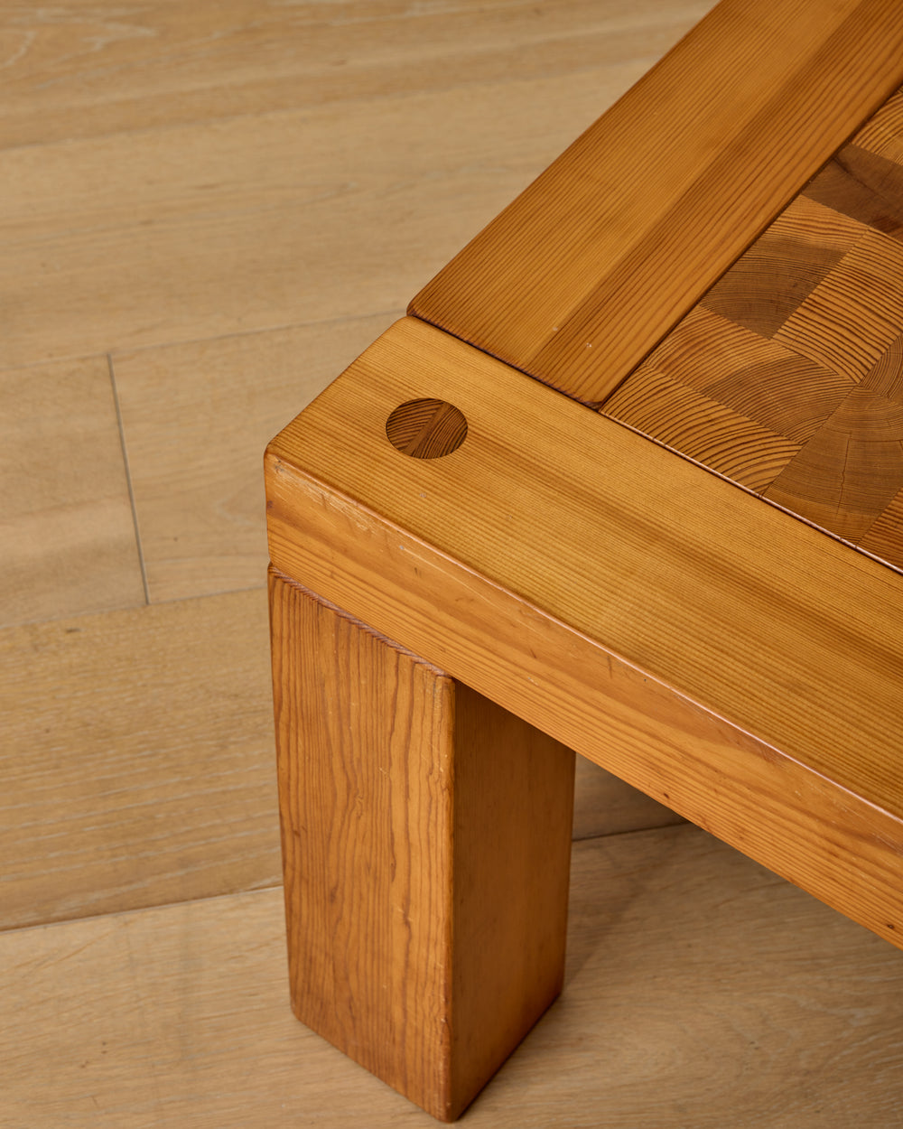 Swedish Pine Coffee Table by Jacob Kielland Brandt