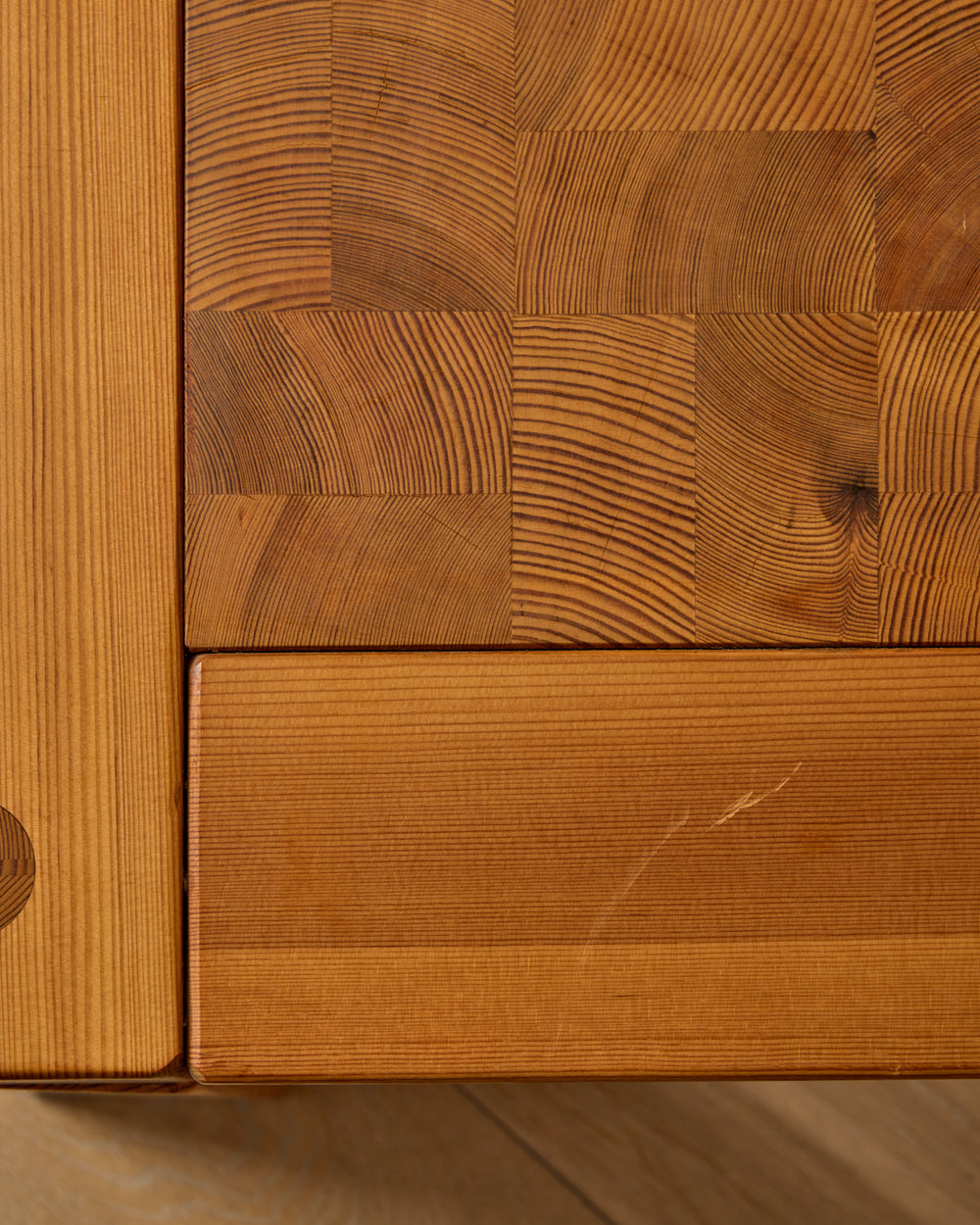 Swedish Pine Coffee Table by Jacob Kielland Brandt