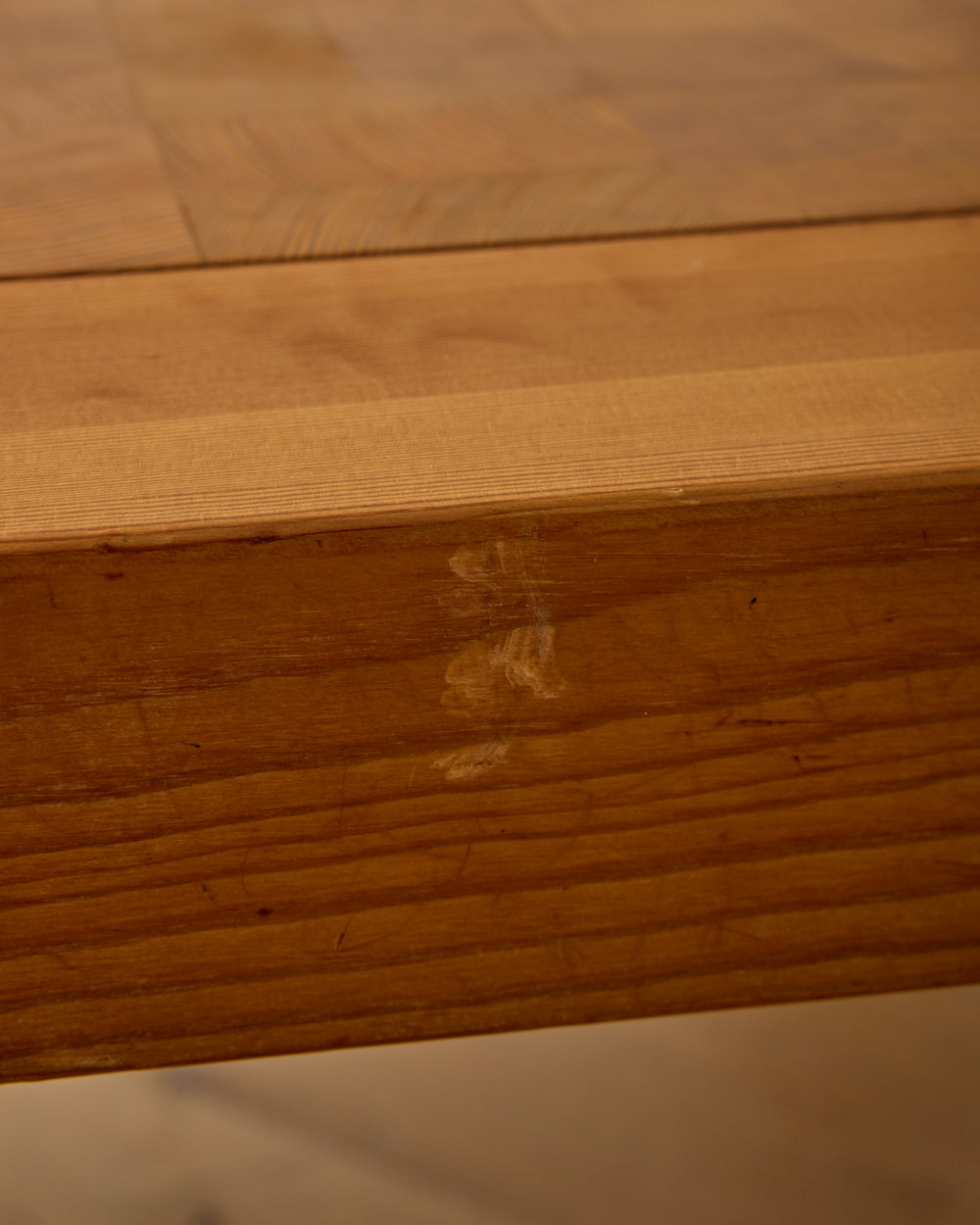 Swedish Pine Coffee Table by Jacob Kielland Brandt