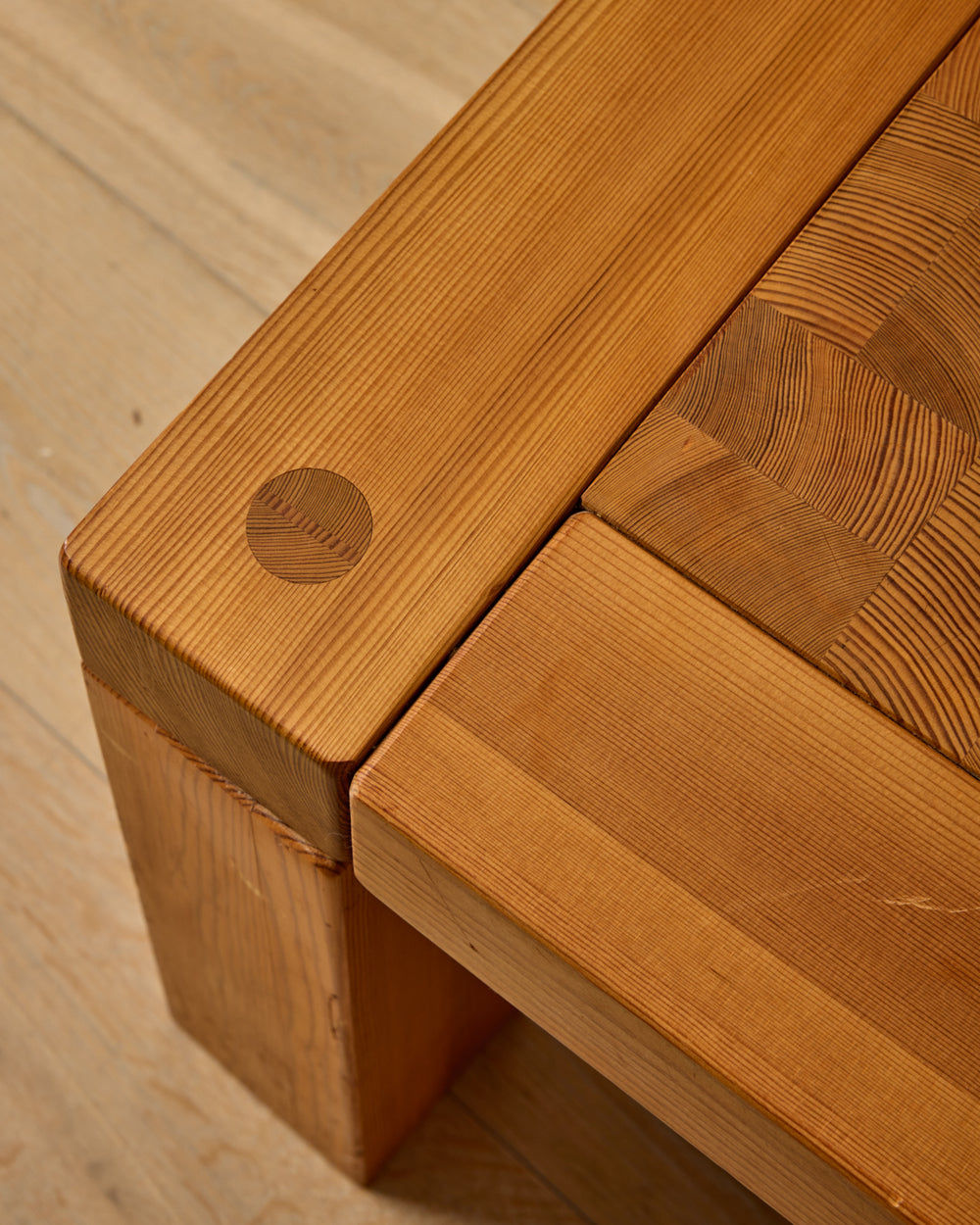 Swedish Pine Coffee Table by Jacob Kielland Brandt