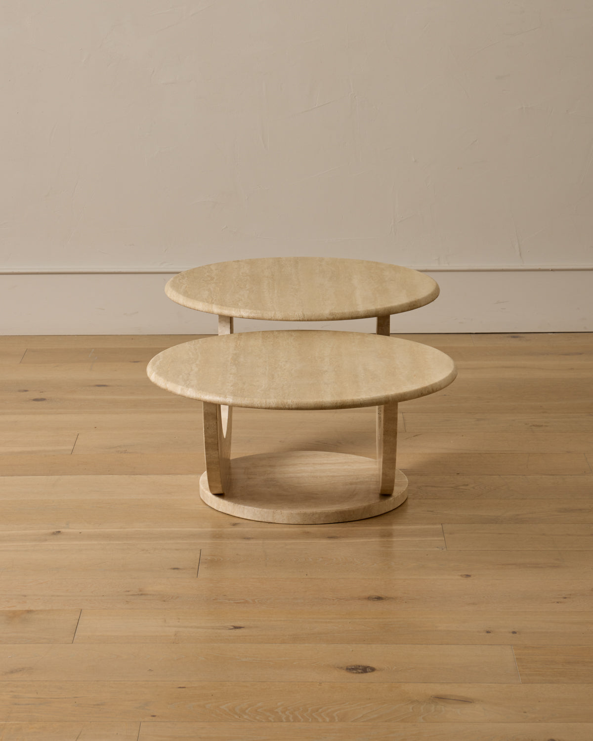 Travertine Arc Coffee Table