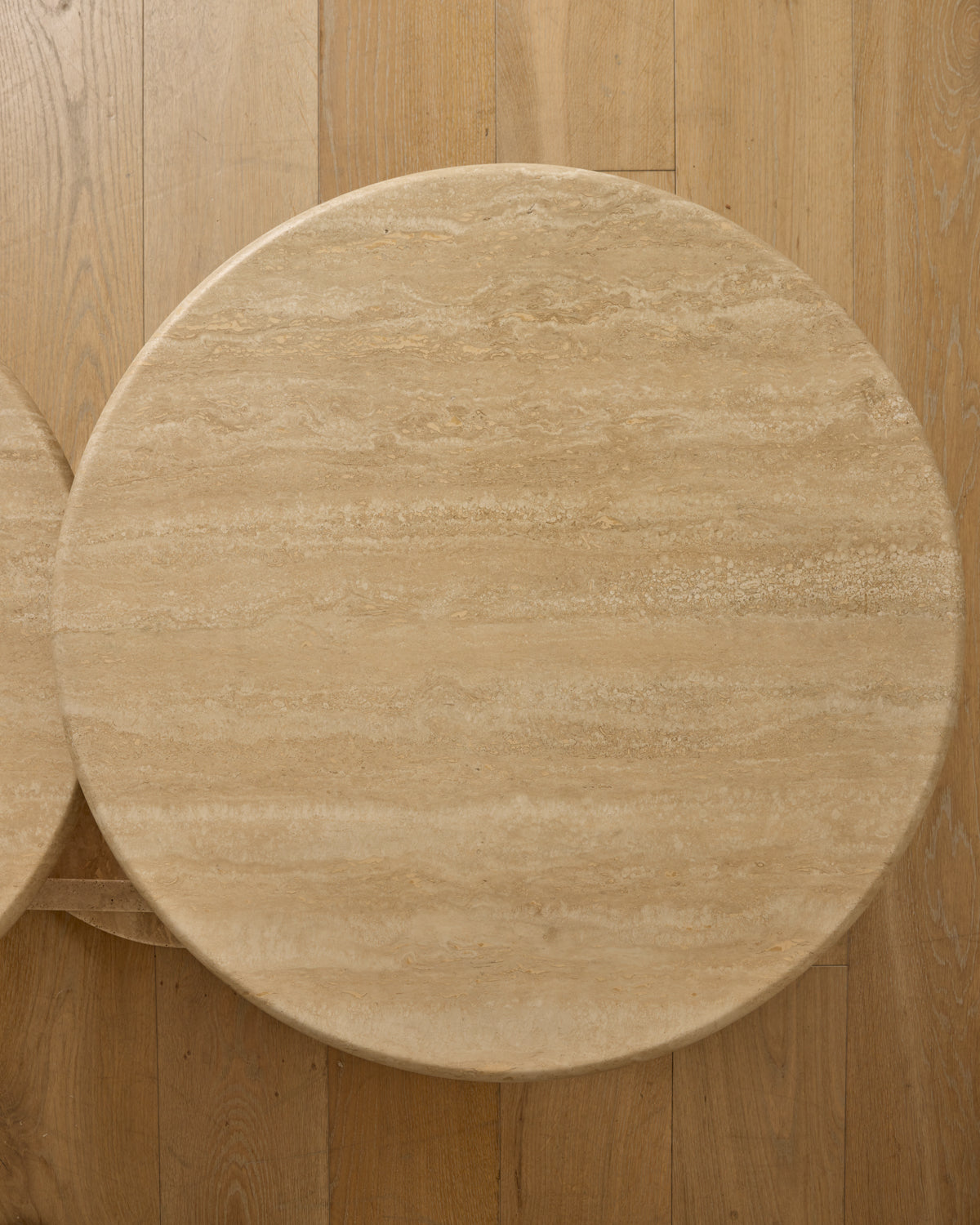 Travertine Arc Coffee Table