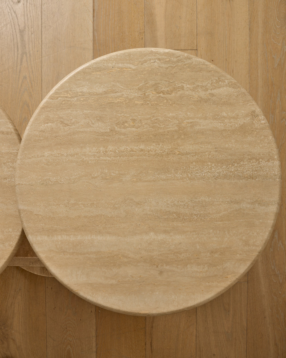 Travertine Arc Coffee Table