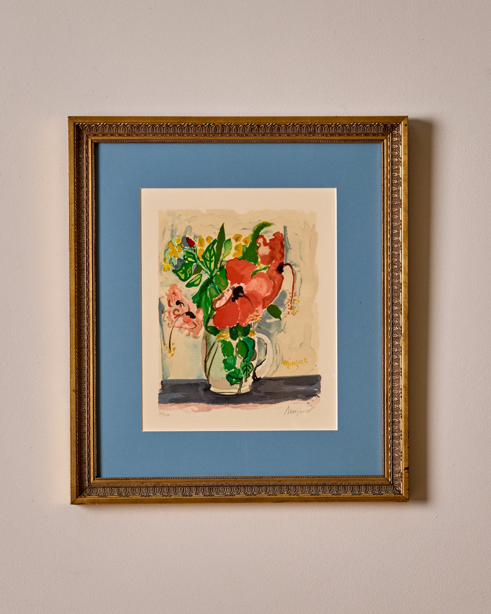 "Still Life of a Vase of Flowers"