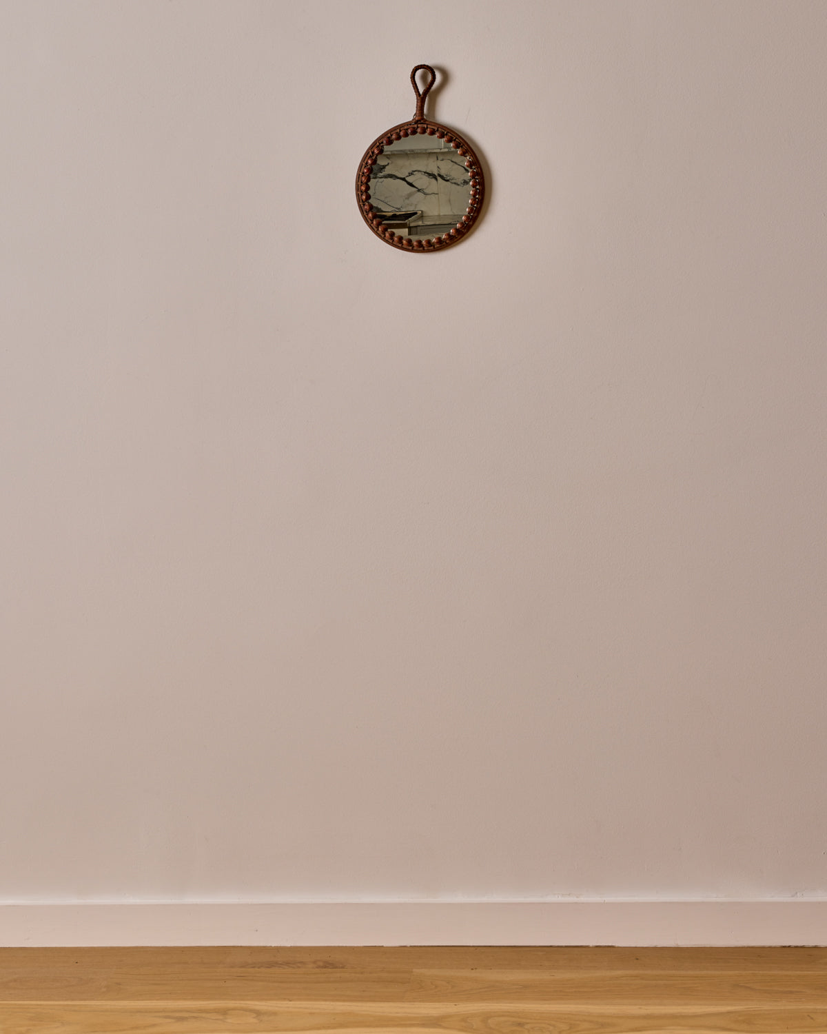 Beaded Hanging Mirror