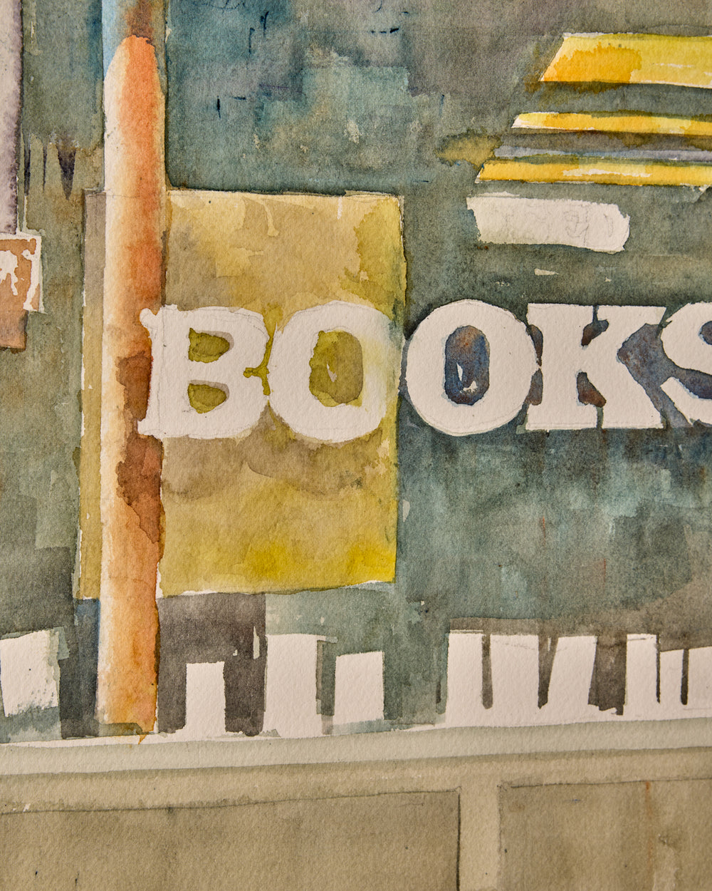 Books Watercolor
