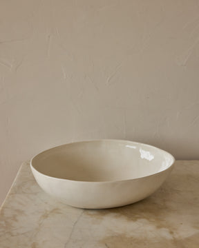 Organic Ceramic Nesting Bowls - Salt