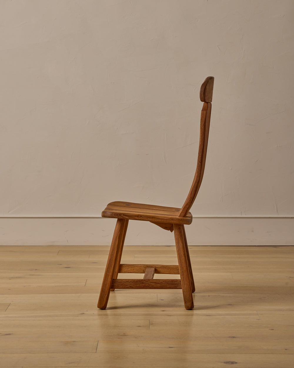 Belgian Oak Dining Chairs by De Puydt - Set of 6