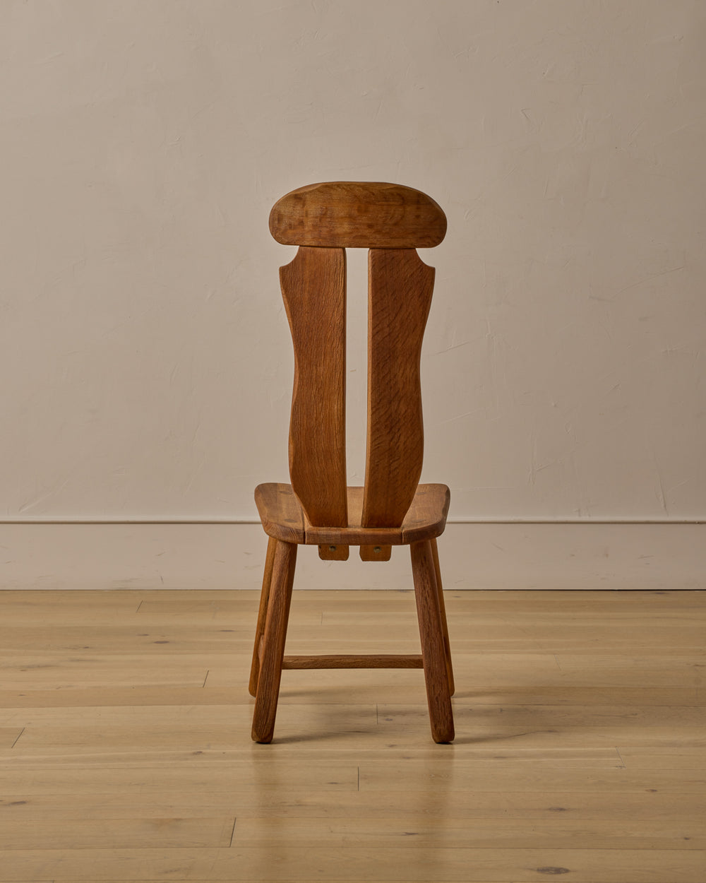 Belgian Oak Dining Chairs by De Puydt - Set of 6