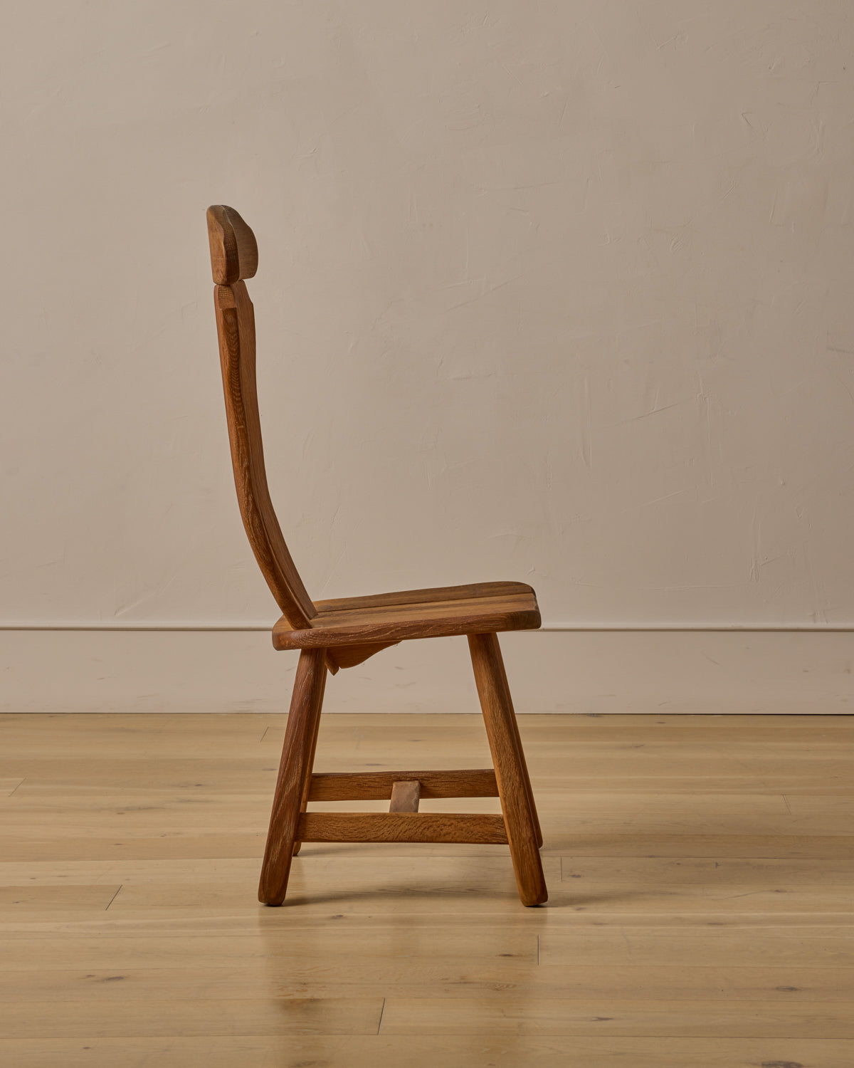 Belgian Oak Dining Chairs by De Puydt - Set of 6
