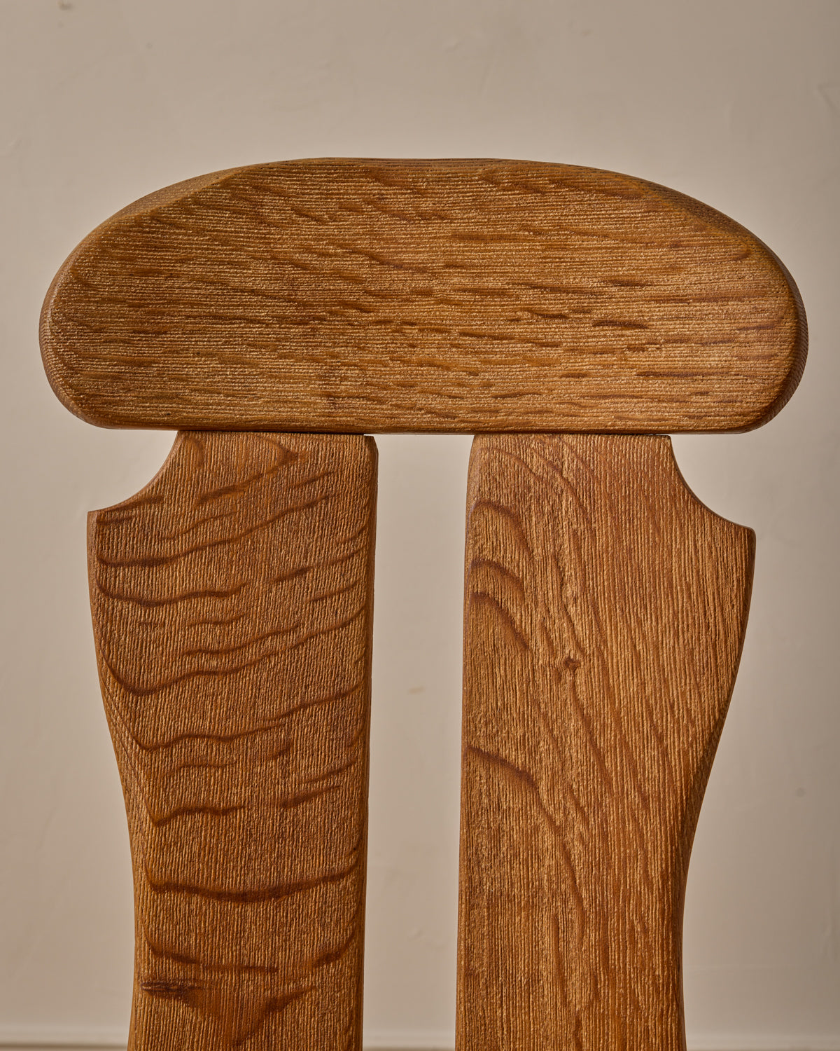 Belgian Oak Dining Chairs by De Puydt - Set of 6