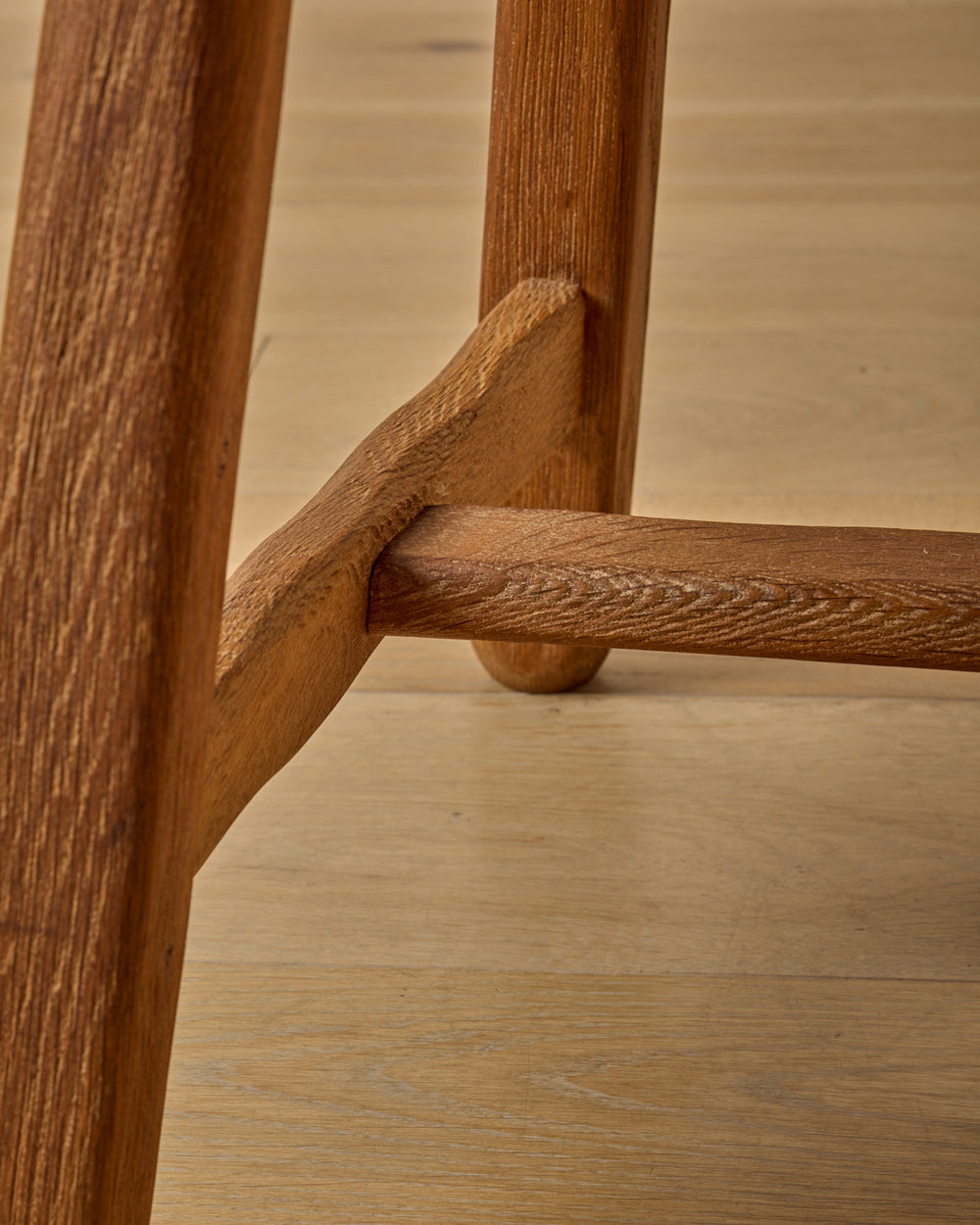 Belgian Oak Dining Chairs by De Puydt - Set of 6