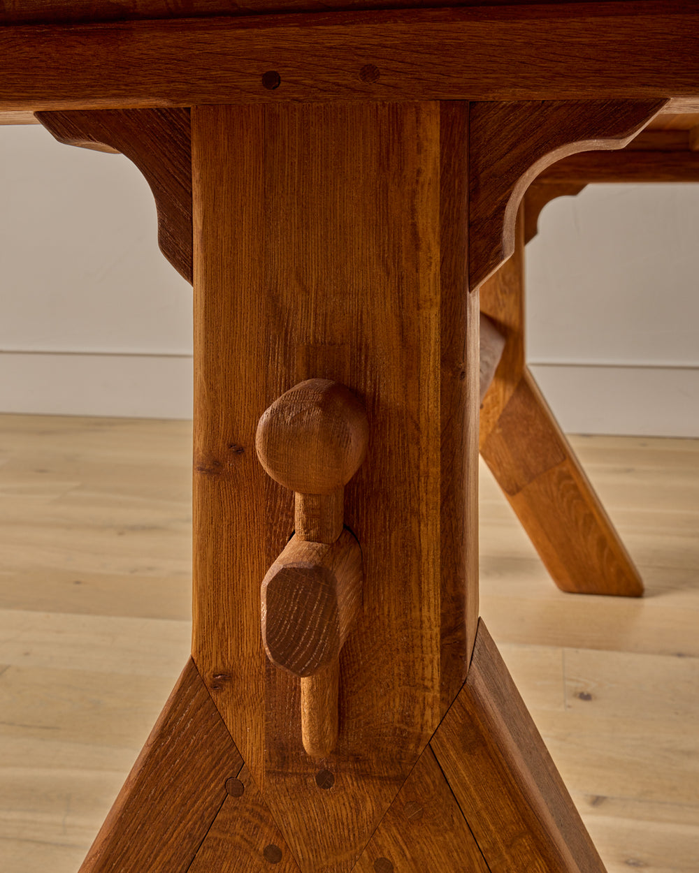 Oak Dining Table by De Puydt