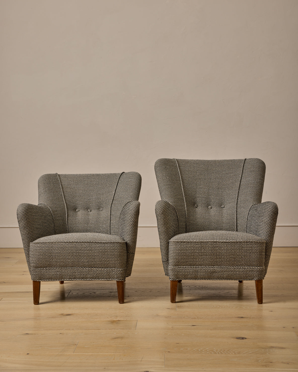 Pair of 1950s Danish Lounge Chairs