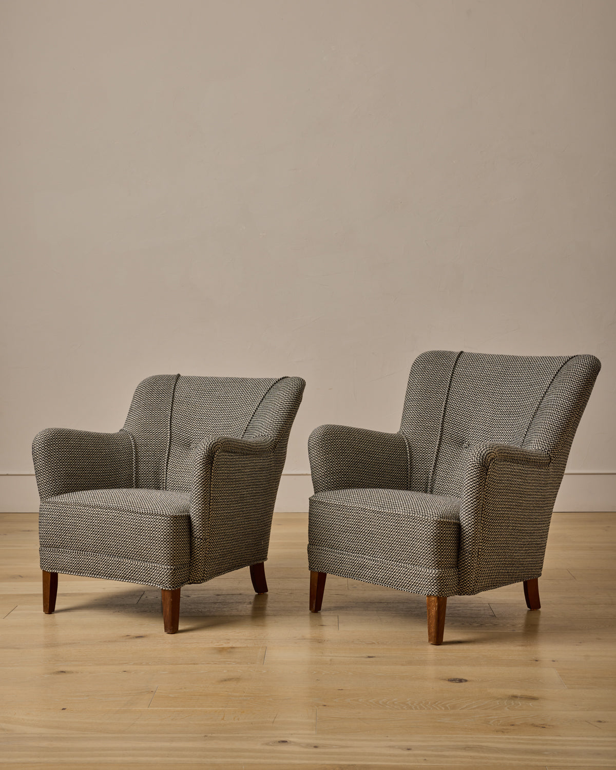 Pair of 1950s Danish Lounge Chairs