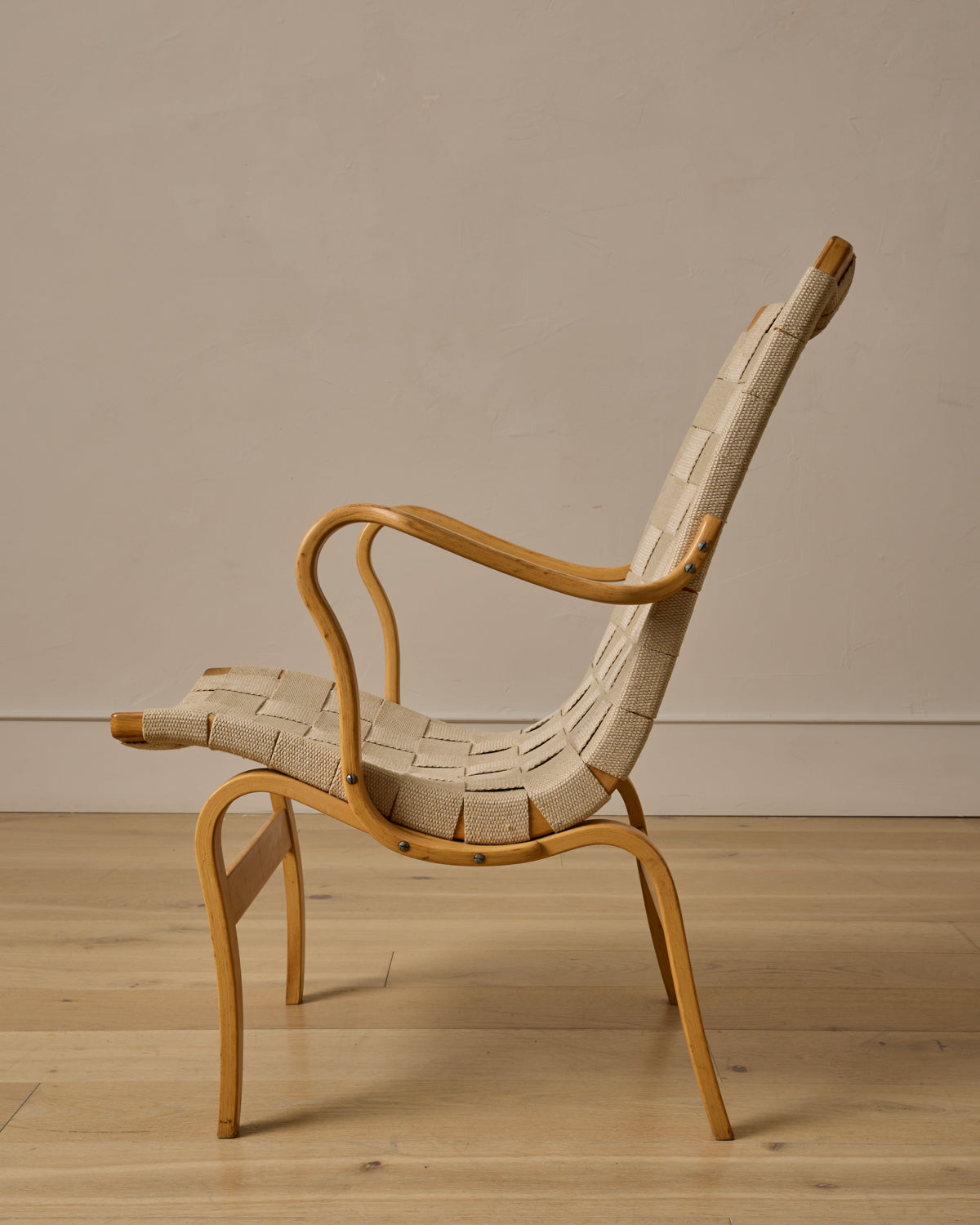 Pair of Beech "Eva" Chairs by Bruno Mathsson