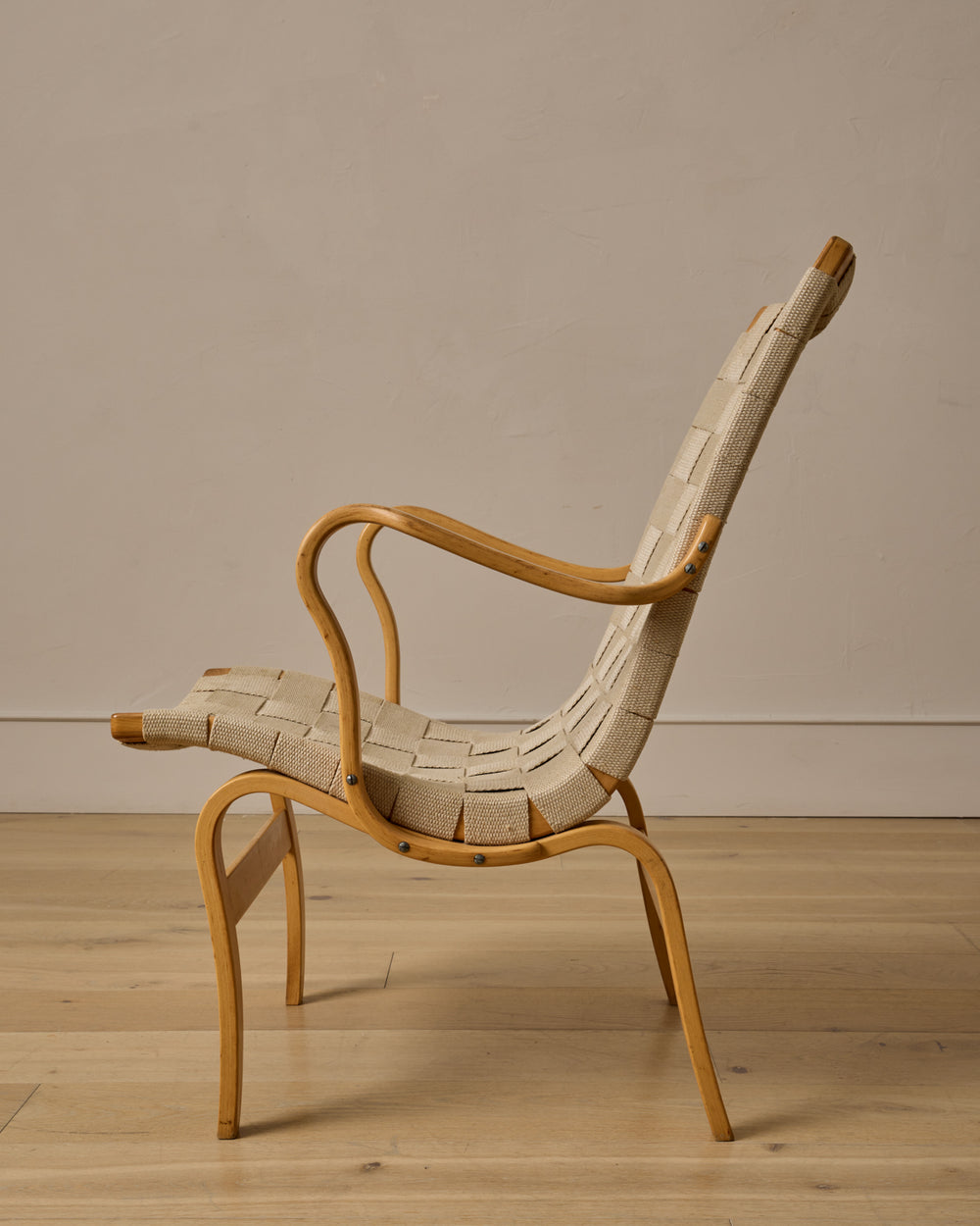 Pair of Beech "Eva" Chairs by Bruno Mathsson