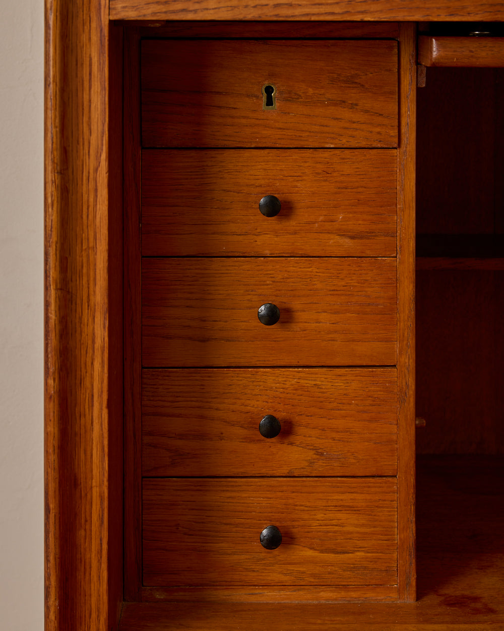 1940s Danish Dressing Cabinet with Mirror