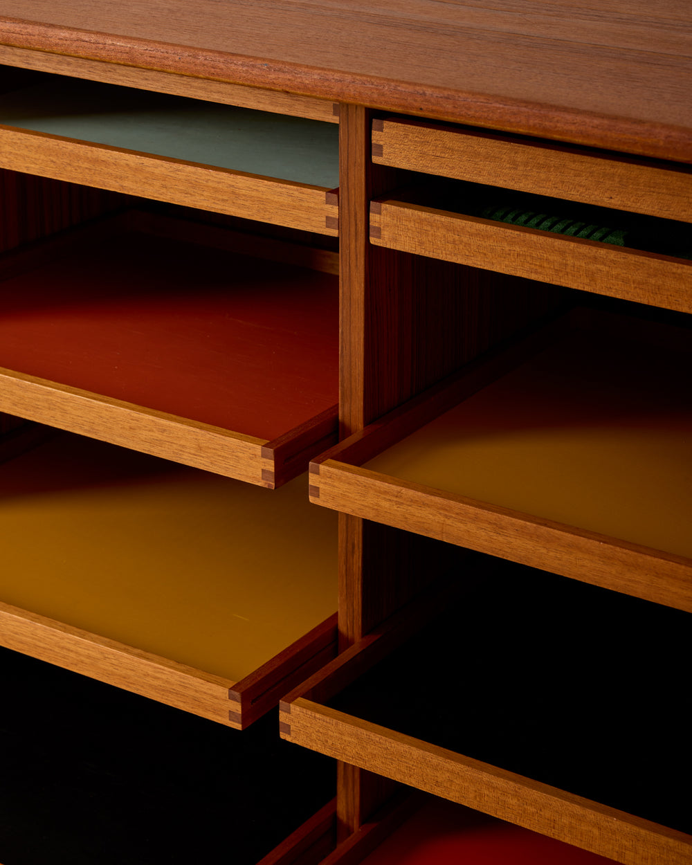 1960s Danish Teak Highboard