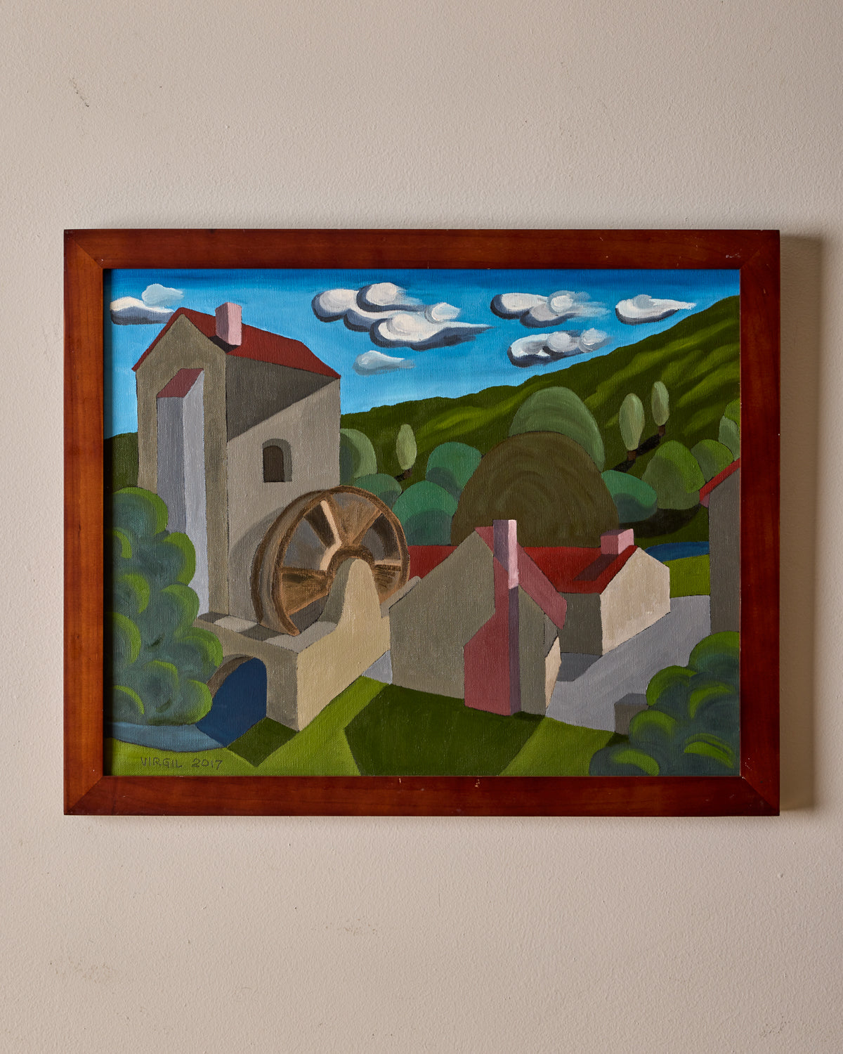 "The Water Wheel"