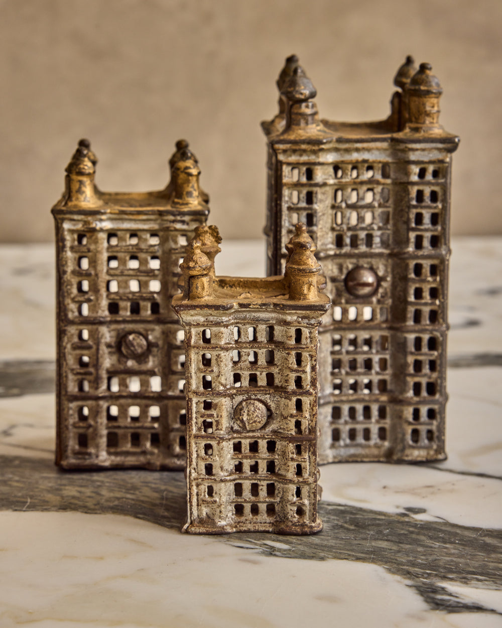 1920s Iron Penny Banks