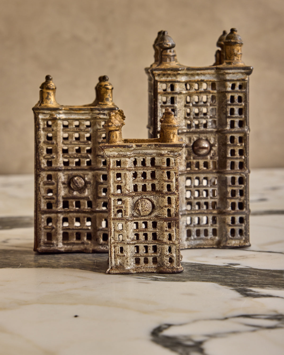 1920s Iron Penny Banks