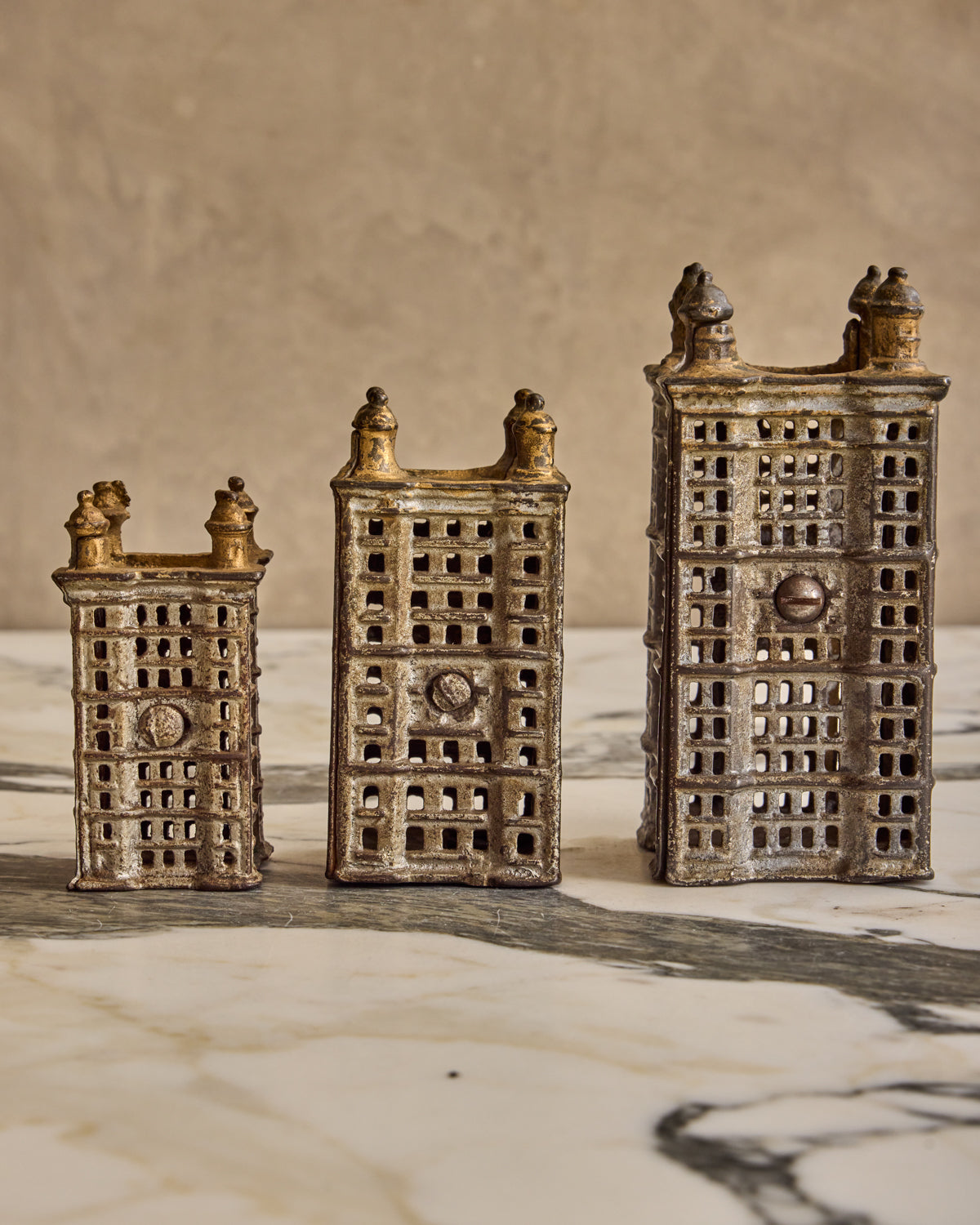 1920s Iron Penny Banks