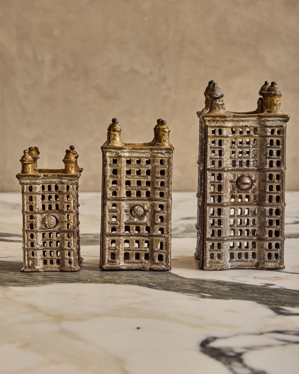 1920s Iron Penny Banks