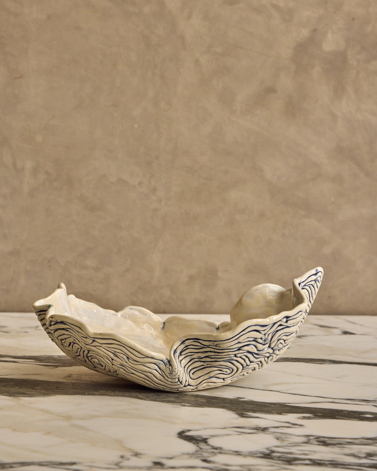 Ceramic Oyster Bowl