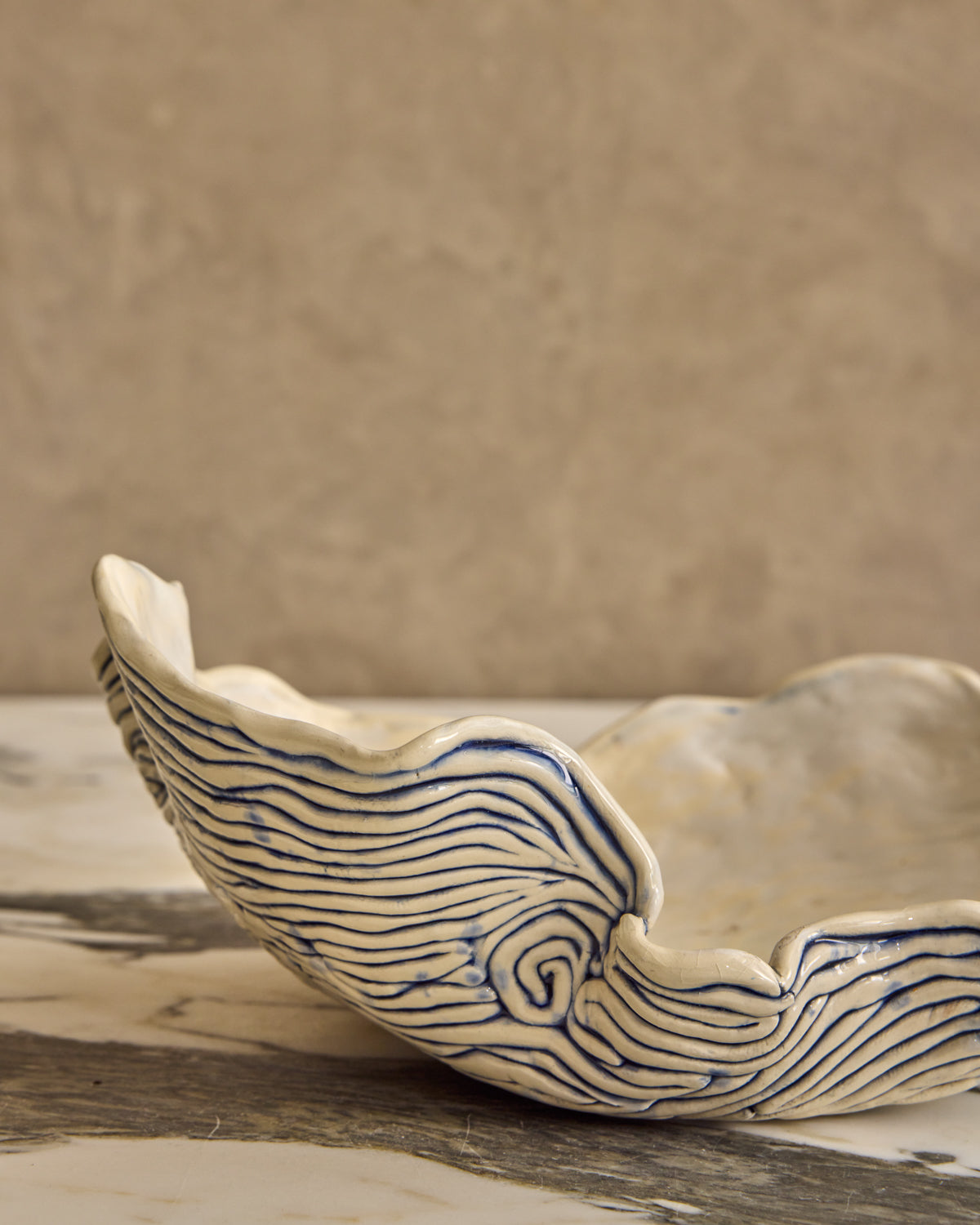 Ceramic Oyster Bowl
