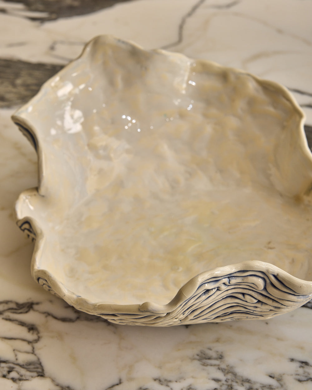 Ceramic Oyster Bowl