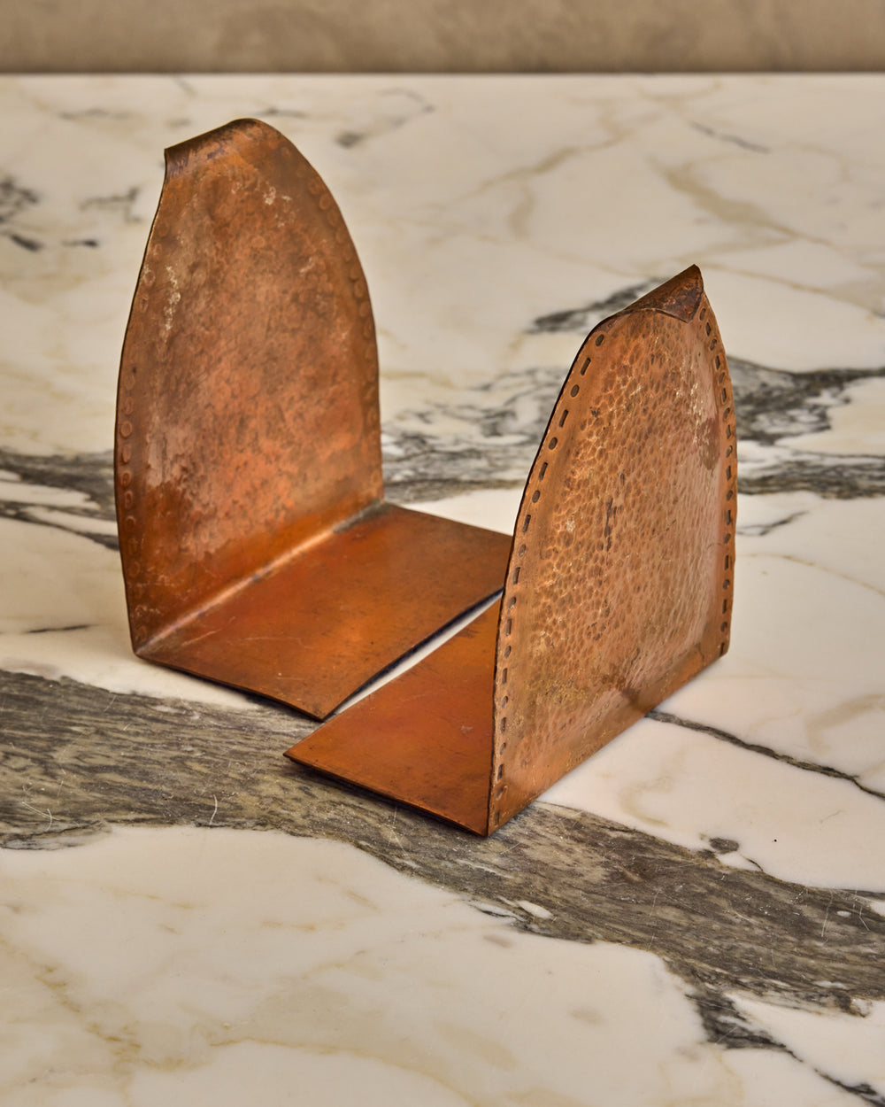 Copper Bookends