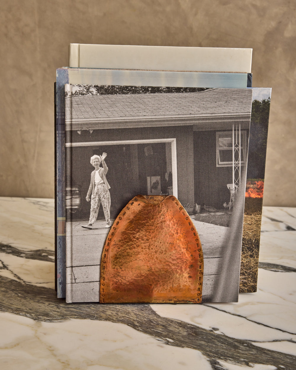 Copper Bookends