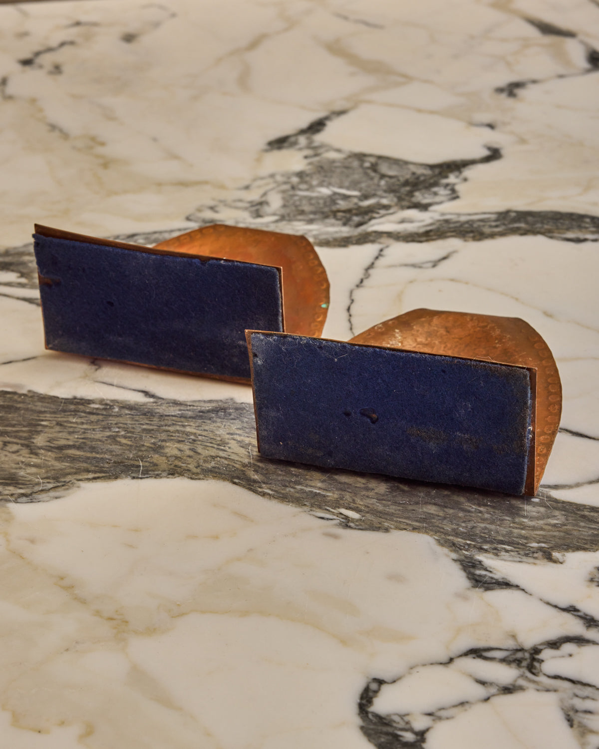 Copper Bookends