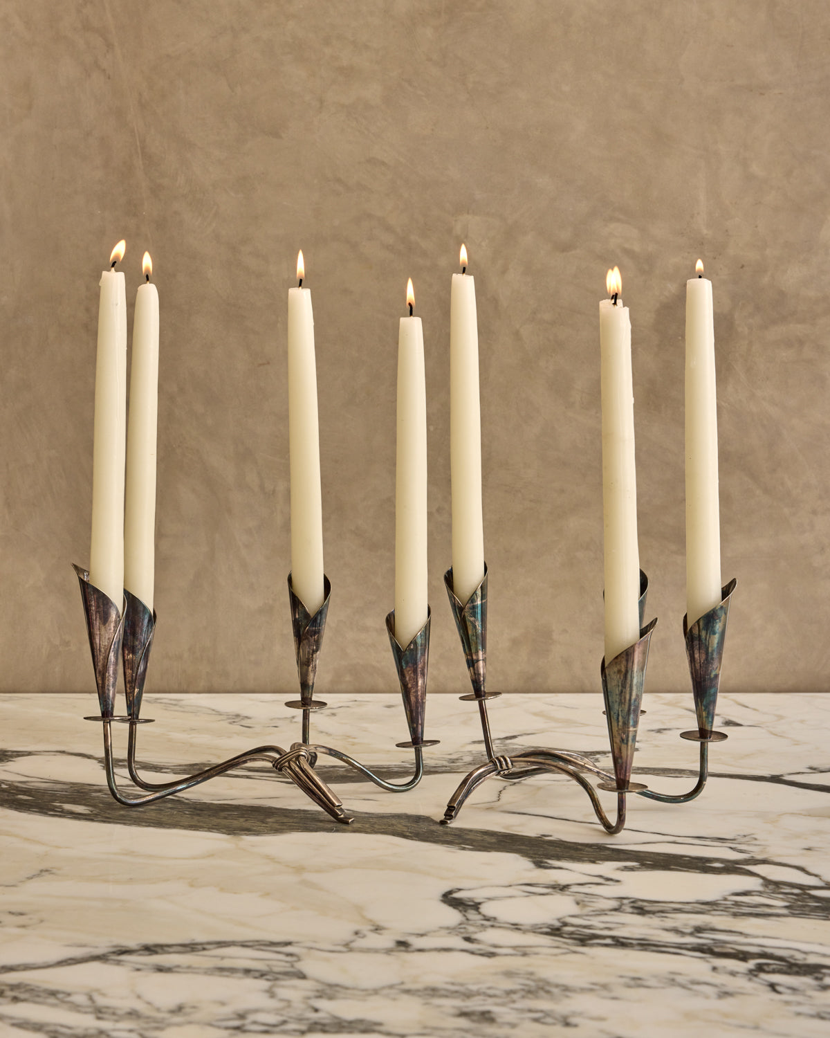 Pair of Bouquet Candelabras
