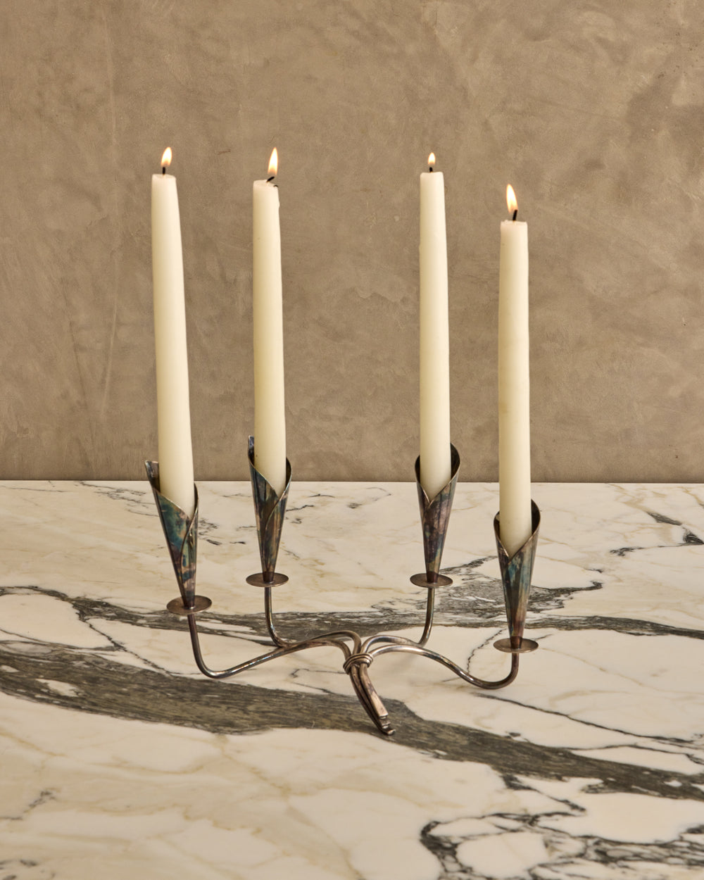 Pair of Bouquet Candelabras