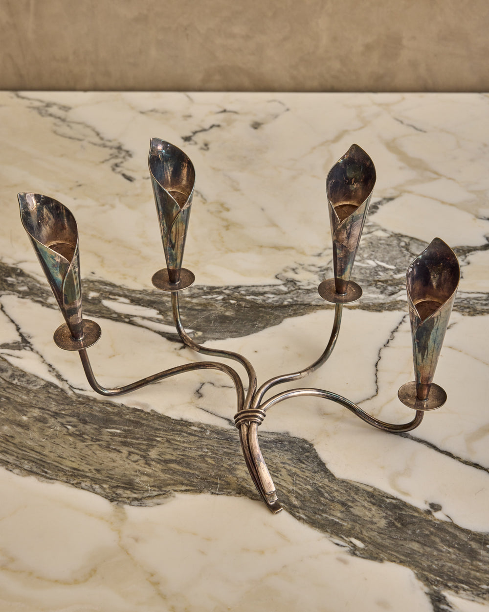Pair of Bouquet Candelabras