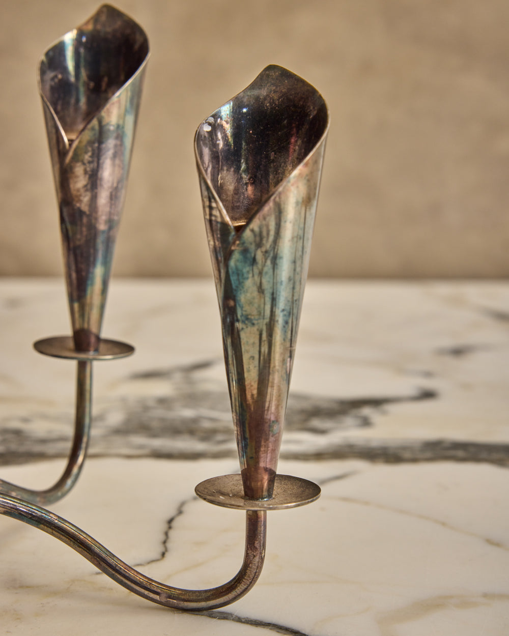 Pair of Bouquet Candelabras