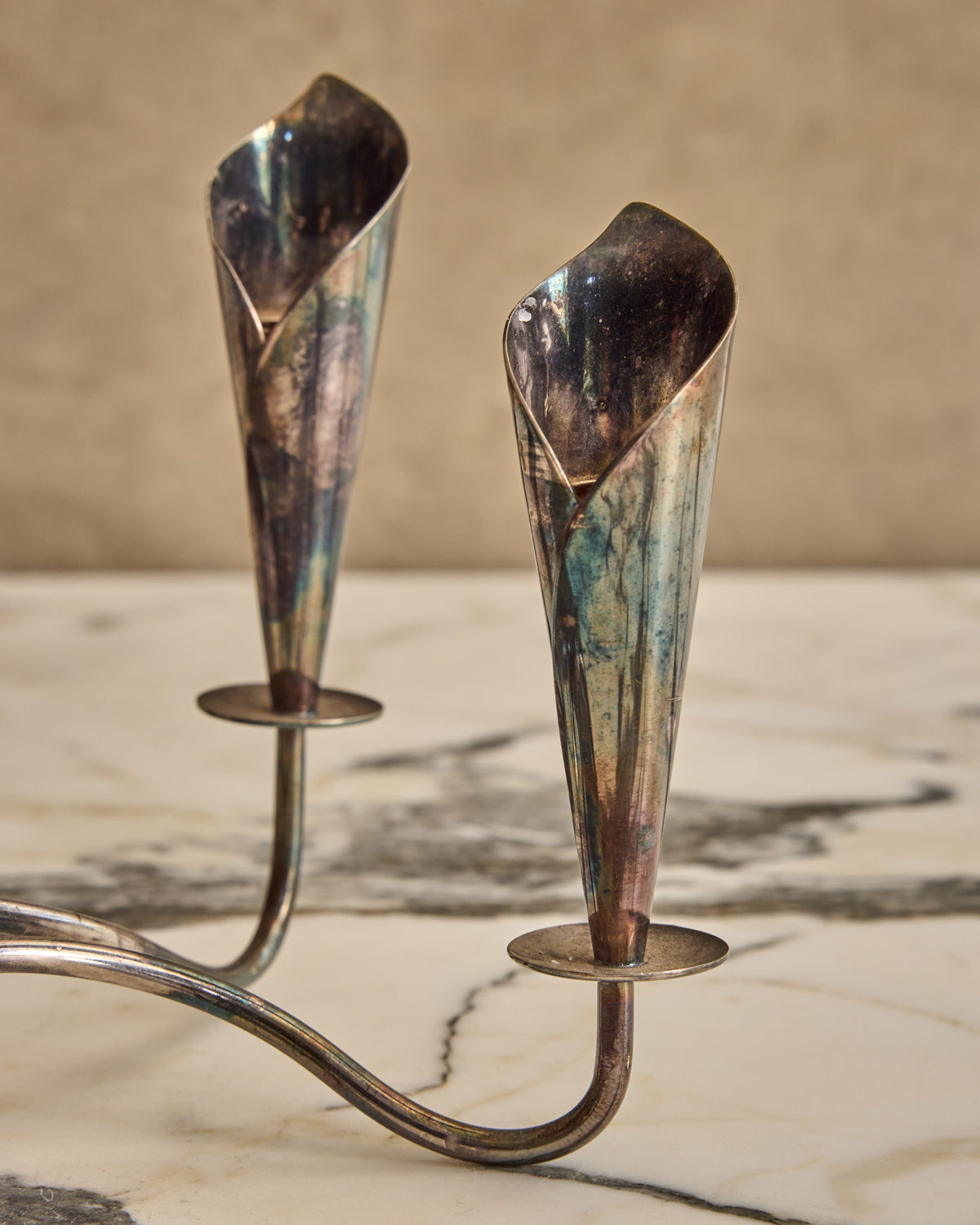 Pair of Bouquet Candelabras