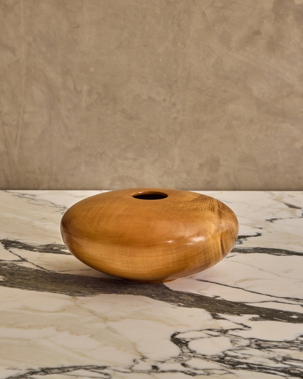 Turned Bowl Vase - Large
