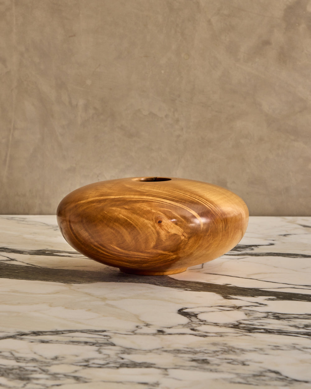 Turned Bowl Vase - Large