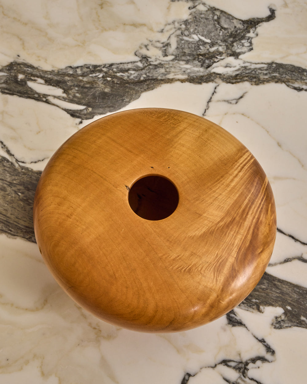Turned Bowl Vase - Large