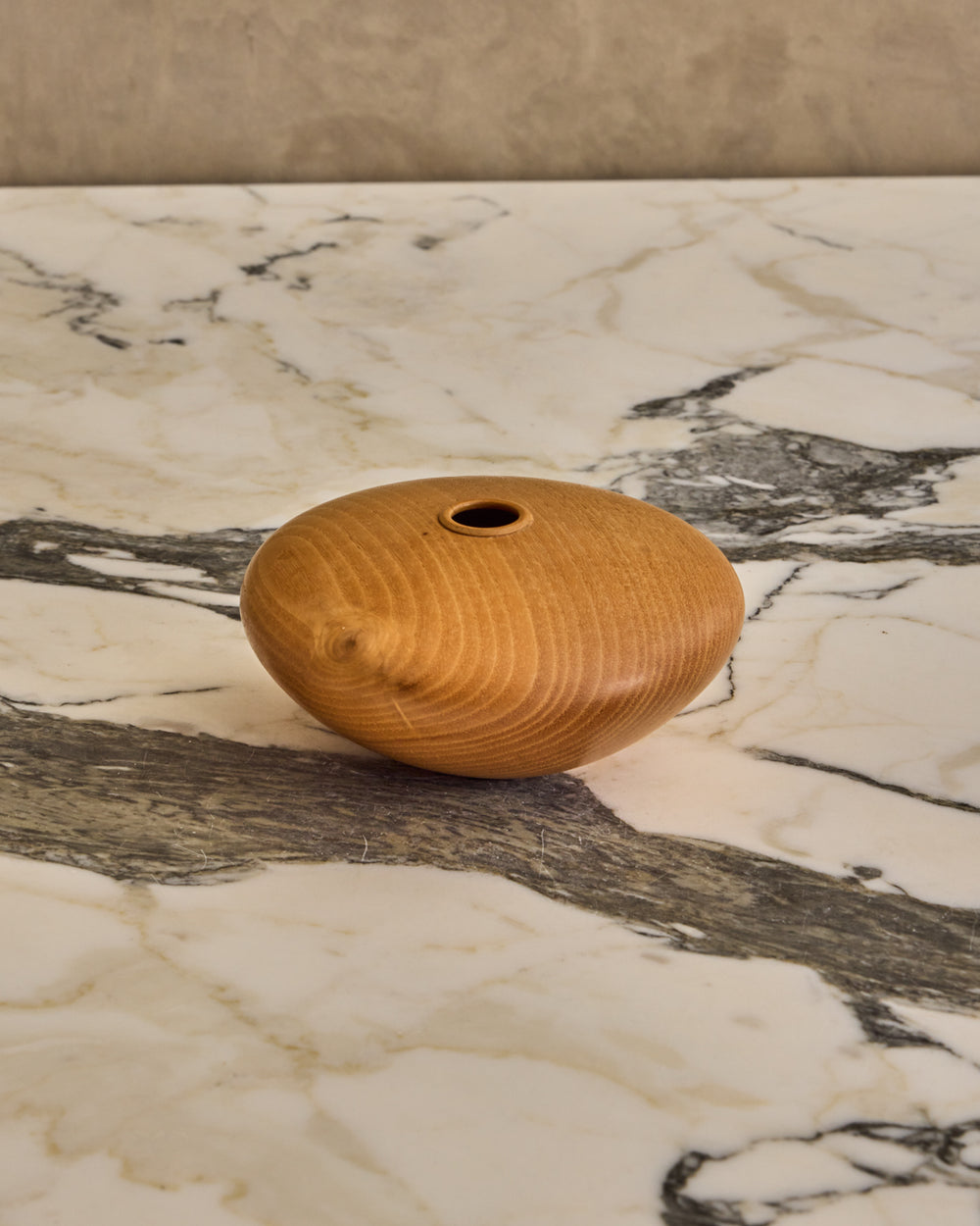 Turned Bowl Vase - Small